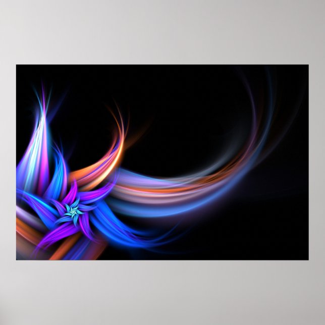 Poster Conception des plumes fractales (Devant)