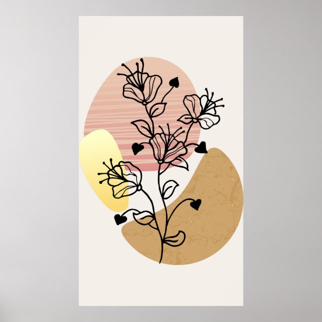 Poster Conception design tendance moderne  (Devant)