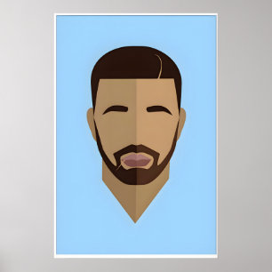 Poster Conception d'icône originale inspirée du hip-hop c
