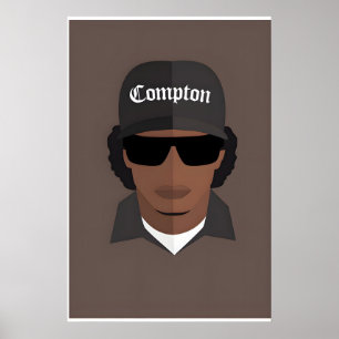 Poster Conception d'icône originale inspirée du Hip Hop d