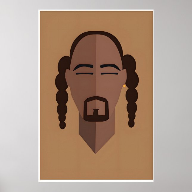 Poster Conception d'impression d'icône originale inspirée (Devant)