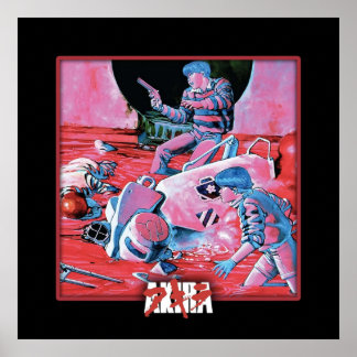 Poster Conception du volume 1 d'Akira