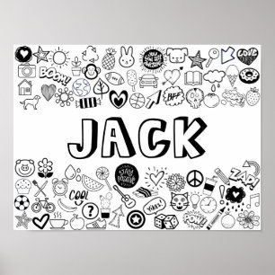 Poster Conception en ligne "JACK"