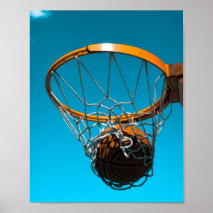 Poster Conception géniale de basket-ball