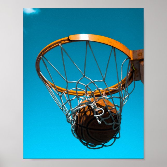 Poster Conception géniale de basket-ball (Devant)
