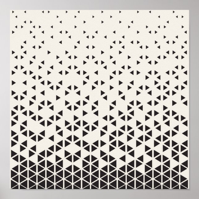Poster Conception géométrique Abstraite (Devant)