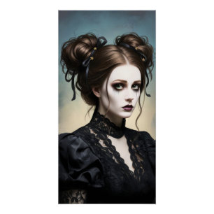 Poster Conception gothique romantique sombre
