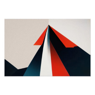 Poster Conception graphique minimale