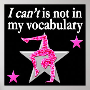 POSTER CONCEPTION GYMNASTIQUE INSPIRATIONNELLE