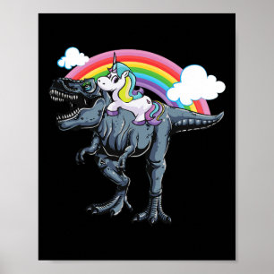 Poster Conception Halloween pour enfants licorne à cheval