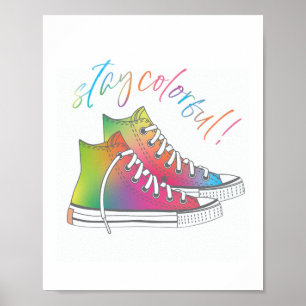 Poster Conception haut de gamme basket couleur Cravate
