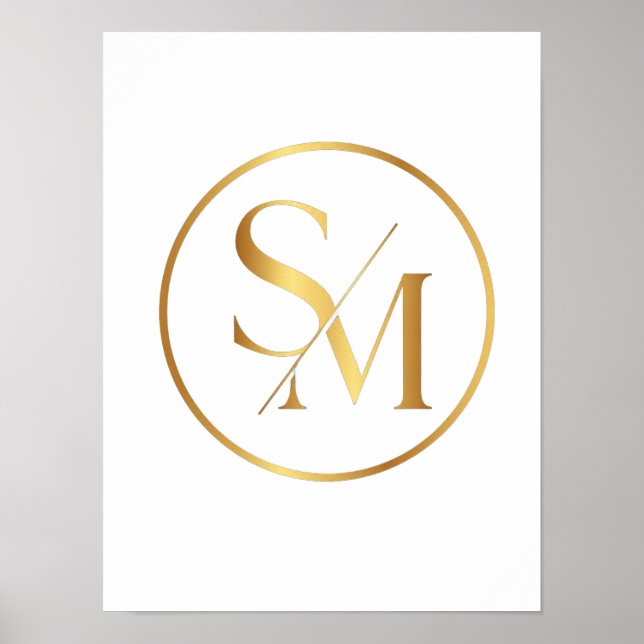 Poster Conception moderne minimale SM (Devant)