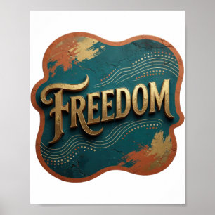 Poster Conception Or Liberté
