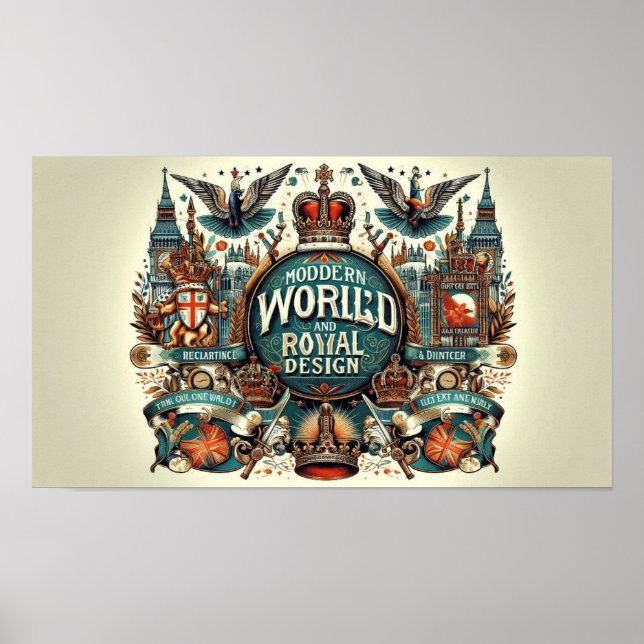 Poster Conception royale et épique (Devant)