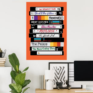 Poster Conception vidéo VHS