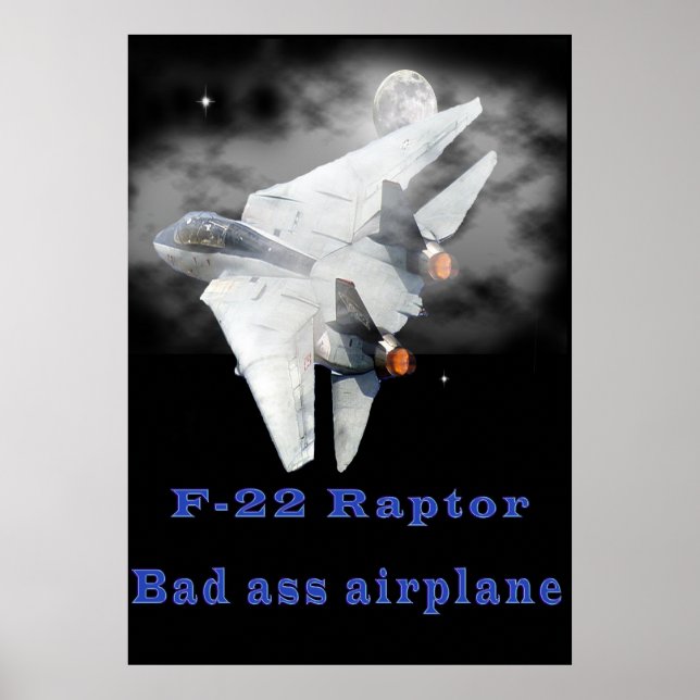 Poster Conceptions de F-22 Raptor (Devant)