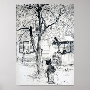Poster Concert de chat gratuit, Louis Wain