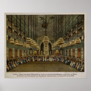Poster Concert de la bande royale dans l'amphithéâtre