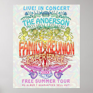 Poster Concert de la Musique de Réunion Familiale Bienven