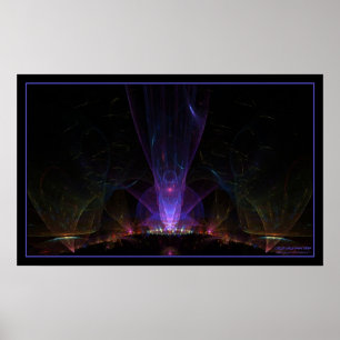 Poster concert de spectacles lumineux