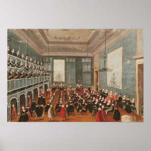 Poster Concert donné par les filles de l'hôpital