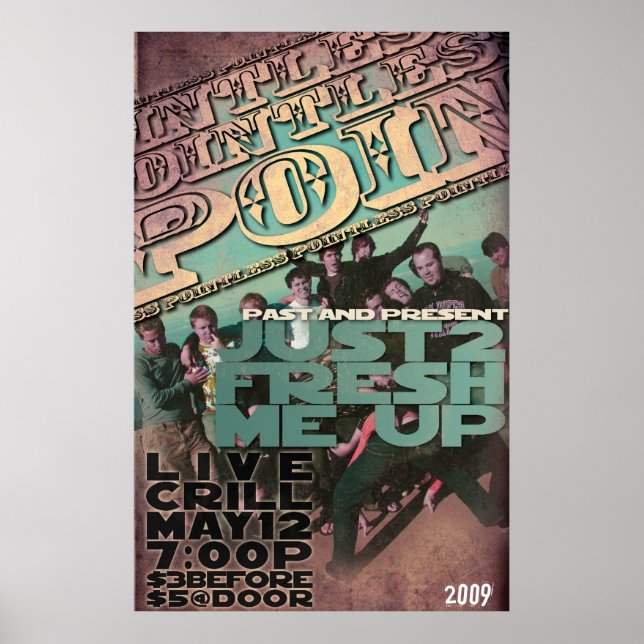 Poster Concert sans point 2009 (Devant)