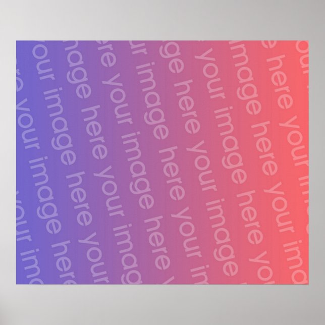 Poster Concevez votre propre (Devant)