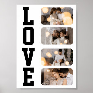 Poster Concevez Votre Propre Collage De 4 Photos