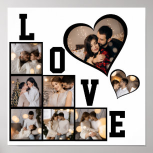 Poster Concevez votre propre collage de 8 photos