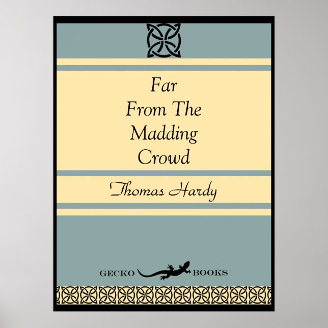 Poster Concevez votre propre couverture de livre rétro Wa (Devant)