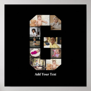 Poster Concevez votre propre lettre G photo Collage