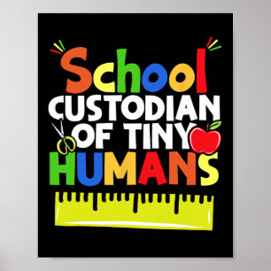Poster Concierge de Petits Humains - Rentrée Scolaire -