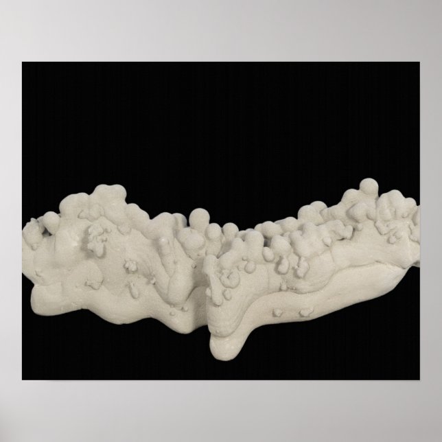 Poster Concrétion d'argile (Devant)