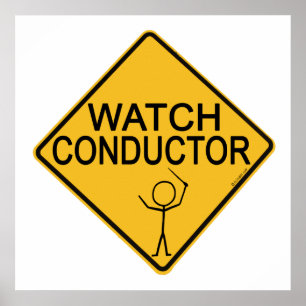 Poster Conducteur de montres