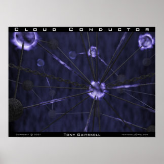 Poster Conducteur de nuage