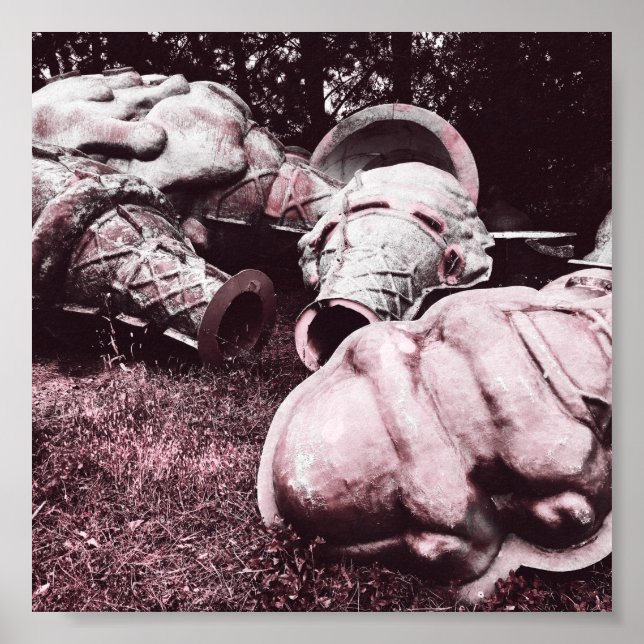 Poster cônes de crème glacée d'été en fibre de verre (Devant)