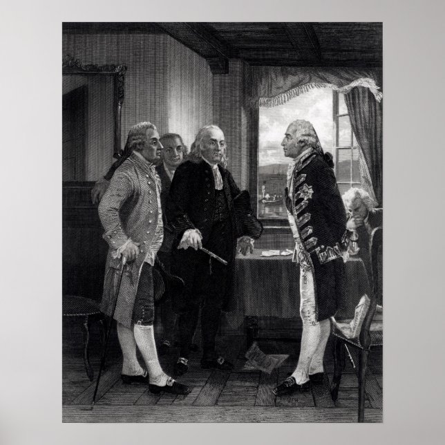 Poster Conférence de paix sur Staten Island (Devant)