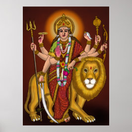 Poster Conférencière Maa Durga