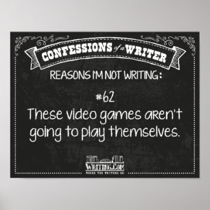 Poster Confessions d'un écrivain : Raison #62