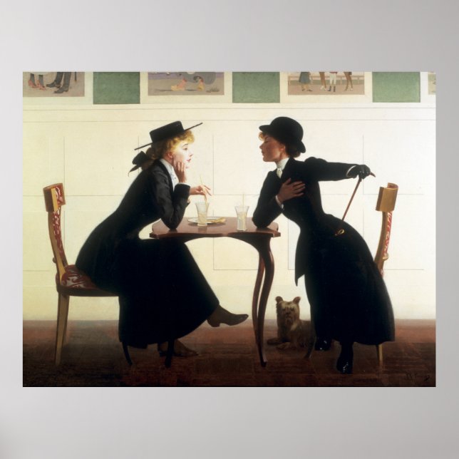 Poster Confides de Harry Watrous (Devant)