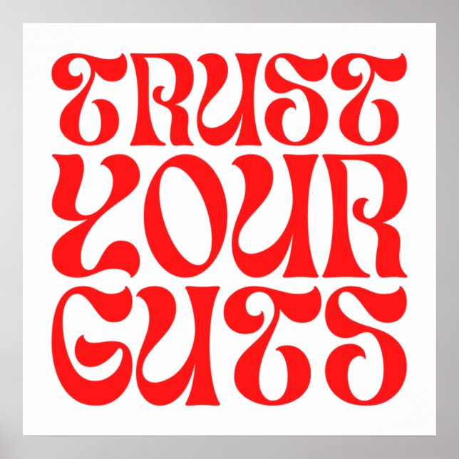 Poster Configurez vos guets - Police Wavy Super (Devant)