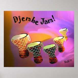Poster Confiture de Djembe