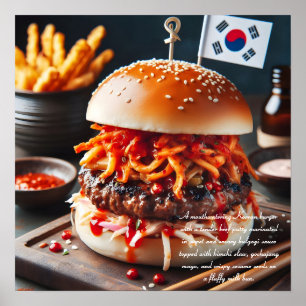 Poster Confort coréen : l'indulgence des Bulgogi