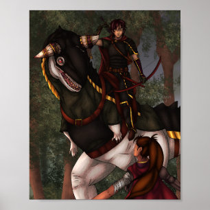 Poster Confrontation de Carnotaurus