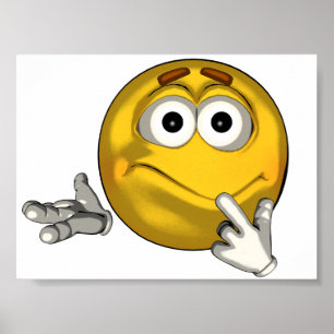 Poster Confus - toon