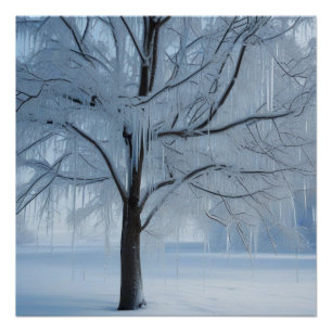 Poster Congelé dans le temps