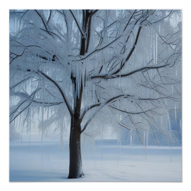 Poster Congelé dans le temps (Devant)