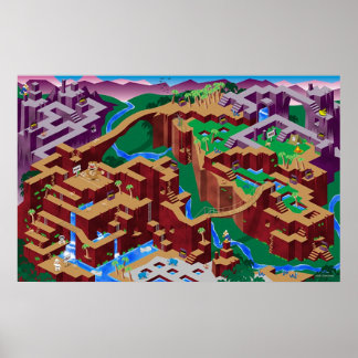Poster Congo Maze