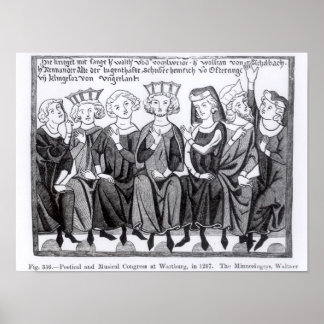 Poster Congrès poétique et musicale