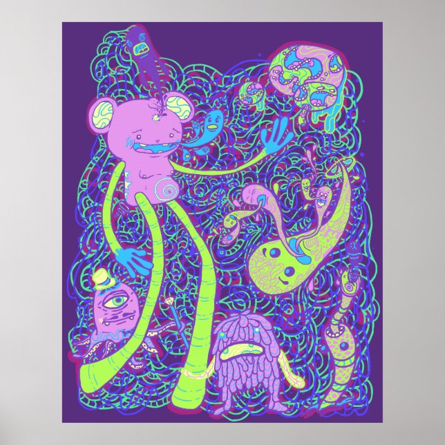 Poster Conjurer les créatures (Devant)